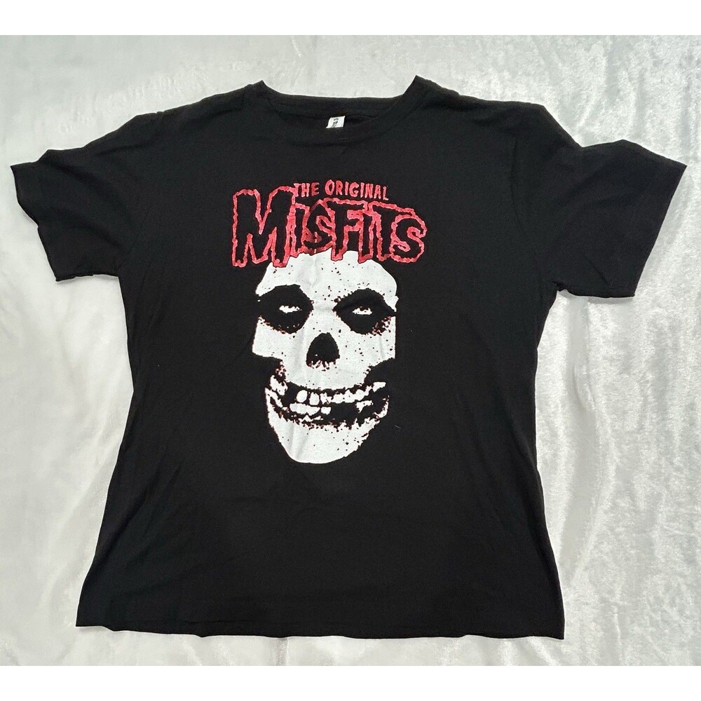 The Original Misfits Women’s XL Short Sleeve T-shirt In Black - Rock Punk
